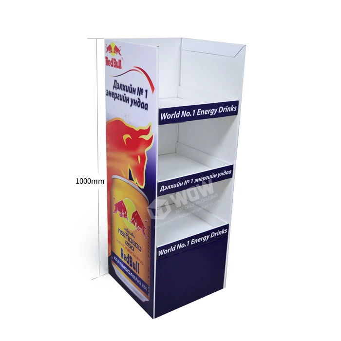 Red Bull Cardboard Point Of Sale Promotion
